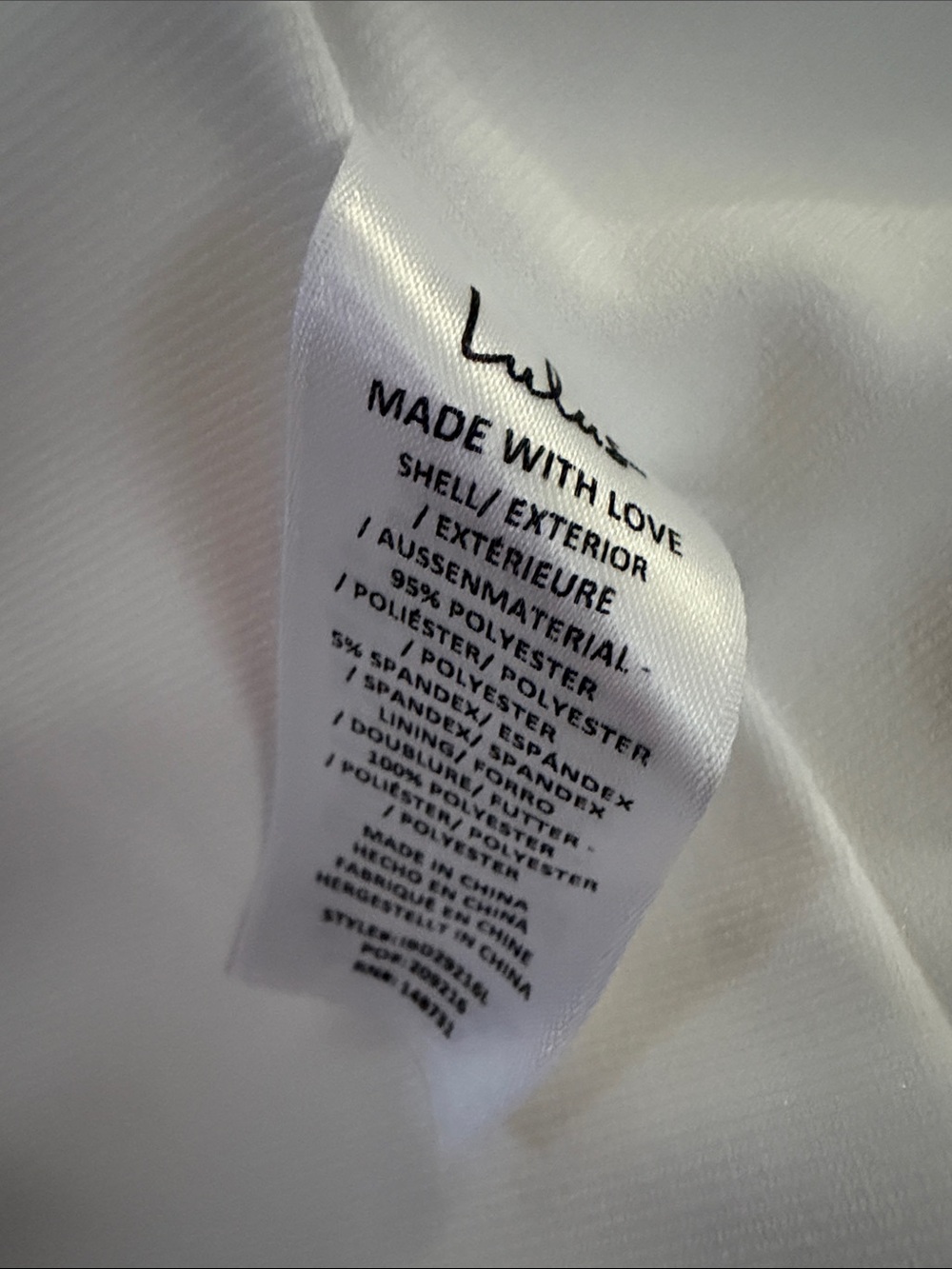 NWT Lulus Off-Shoulder White Wedding Gown Large - Picture 8 of 9